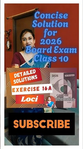 Concise Maths Solution | 2026