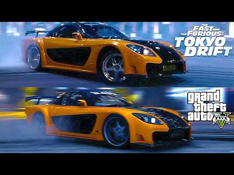 I Recreated Tokyo Drift Scene in GTA 5