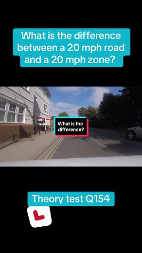 Understanding 20 MPH Zones vs. Roads for Learner Drivers