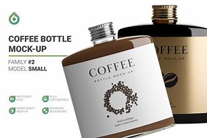 Coffee Bottle Mockup 4966018 - FreePSDvn
