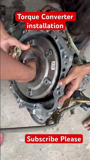 Torque Converter Installation