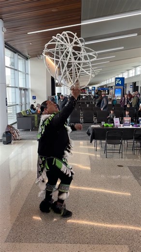 Phoenix Sky Harbor International Airport on Instagram: "Today, PHX travelers got a front-row seat to Indigenous hoop dancing at our Culture Corner Learn & Go session. Huge thanks to Moontee Sinquah (@moonteesinquah) and Sampson Sixkiller Sinquah (@sampsonsixkillersinquah), presented by the Heard Museum (@heardmuseum), for sharing an unforgettable performance rooted in culture, storytelling and movement. 📍 Terminal 3, post-security near Gate F3 🎟️ Free for airport customers 🔎 See what’s coming