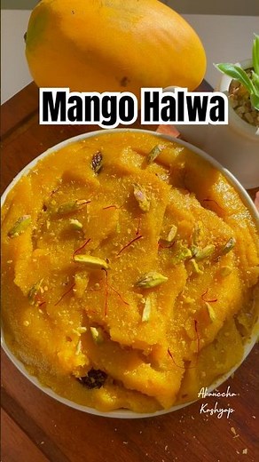 Mango Halwa Recipe 🥭 | Easy Indian Dessert in 10 Minutes🥭