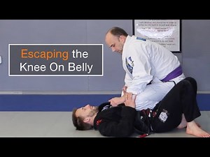 Simple Knee On Belly Escapes