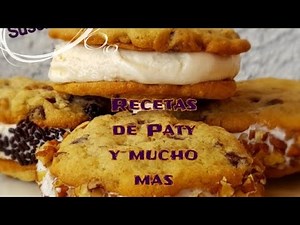 como hacer sándwich de nieve 🍪🍦