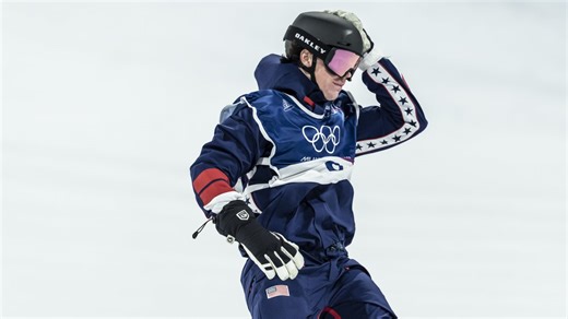 He competed in the Olympics with a broken arm