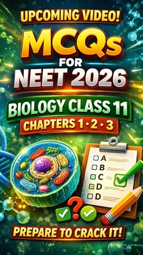NEET 2026 Biology MCQs | Class 11 Chapter 1, 2 & 3 | Most Expected Questions 🔥