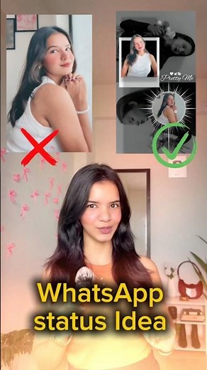 Trending WhatsApp Status Ideas for Girls✨ #whatsappstatus #photoideas #dp #creativestatus #fypシ