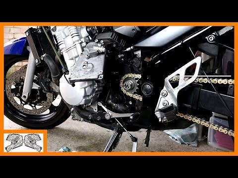 HOW TO Replace the Chain and Sprockets (on a Suzuki GSX650F)