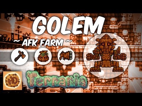 Terraria AFK Golem Farm | Stynger | Possessed Hatchet | Golem Fist