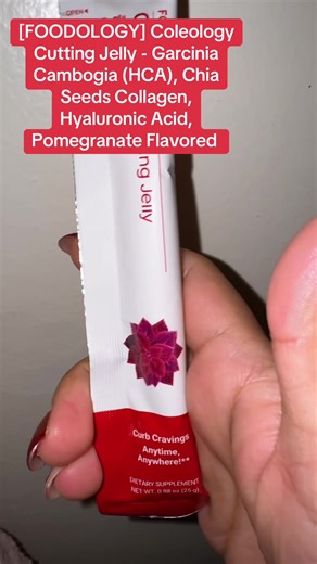 [FOODOLOGY] Coleology Cutting Jelly - Garcinia Cambogia (HCA), Chia Seeds Collagen, Hyaluronic Acid, Pomegranate Flavored #foodology #foodologyjelly #cuttingjelly #musthaves #food