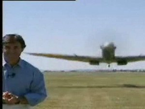 Super Low Spitfire Flyby