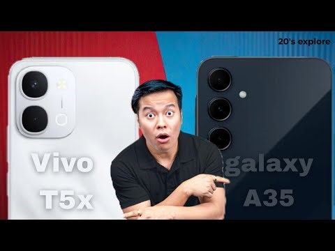 Vivo T5x vs Samsung Galaxy A35 Full Specs Comparison | Best 5G Phone Under ₹25000 Camera vs Battery