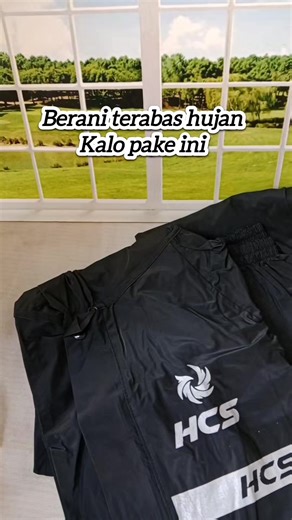 pake jas hujan ini berani terabas hujan #jashujandewasa #fashiontiktok #termurahditiktok #fyp