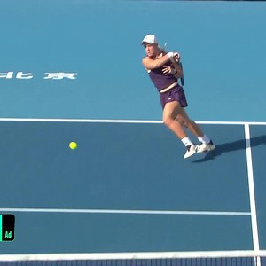 80K views · 620 reactions | Sonay, with a chance of forehand winners  Kartal takes an early 3-game lead in the first set over Joint. #2025ChinaOpen | WTA | Facebook