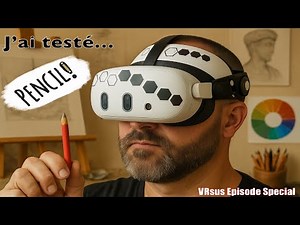 ✨ J’ai testé Pencil! en VR/MR : la meilleure app pour apprendre à dessiner ? (5⭐️)