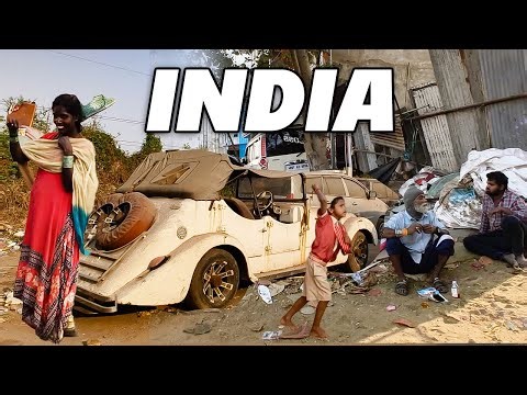 INSIDE One of the POOREST Areas in INDIA 🇮🇳 | Real Street Life 4K