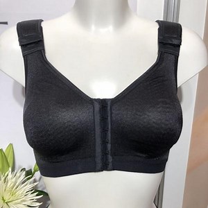 Anita Lymph O Fit - Front Fastening Lymphoedema Bra - Black