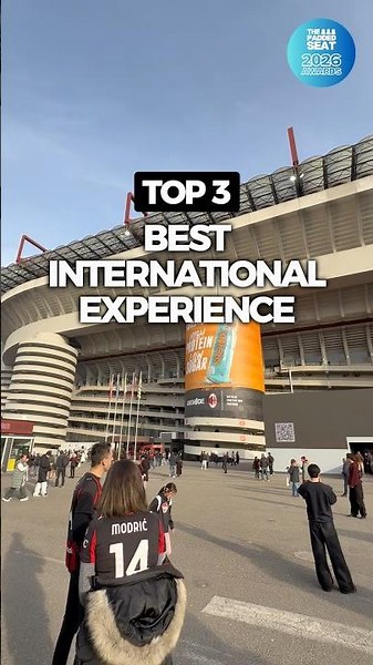 Our top three international VIP experiences from the last 12 months… 🌍🏆
