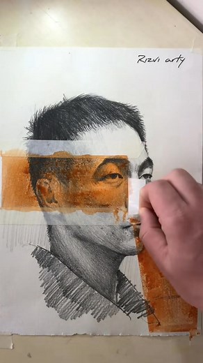 2.3K views | Watercolor on Drawing✨#follow #drawing #watercolor #like | Rizviarty | Facebook