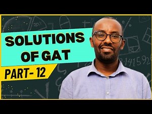Detailed Solutions and Explanations of GAT Quantitative reasoning @Marvel-Tutorial