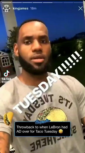 Taco Tuesday Memes Featuring LeBron James and Family