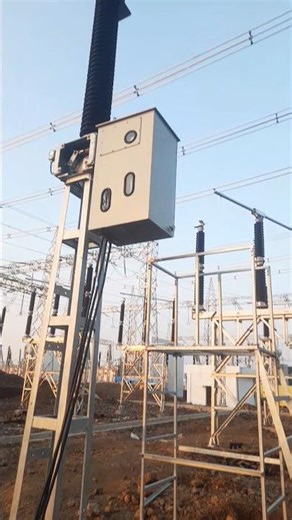 220kV Circuit Breaker Equipment #ytshorts #youtubeshorts #Substation #cb #trending #viral