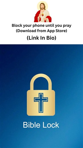 Pray first scroll later, download bible lock and put god first (link is in the channel bio) 🙏✝️