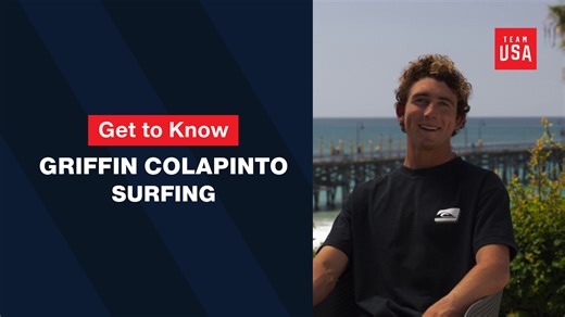 13K views · 112 reactions | Ridin' into his first Olympic Games ‍♂️ Get to know Team USA surfer and newly crowned world No. 1 Griffin Colapinto after his World Surf League win over the weekend! | Team USA | Facebook