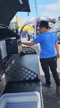 High End Tear Drop Trailer with Leather Seats #overlandexpo #teardrop #camper #rv