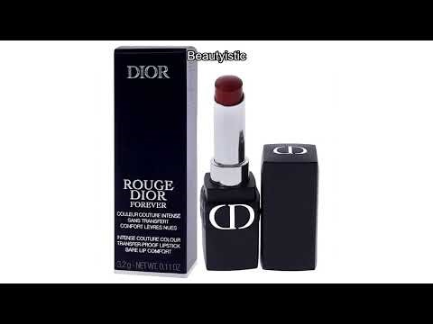 Dior Rouge Forever Transfer Proof Lipstick Review: Does It Live Up to 16-Hour Wear?