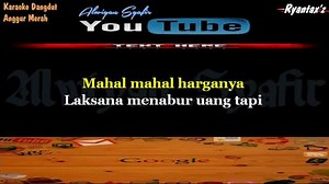 ANGGUR MERAH - MEGGY Z - Karaoke Dangdut | Zona Karaoke