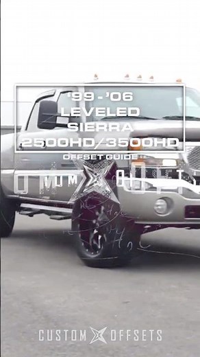 1999-2006 GMC Sierra 2500HD - Level OFFSET VIDEO GUIDE FROM CUSTOM OFFSETS