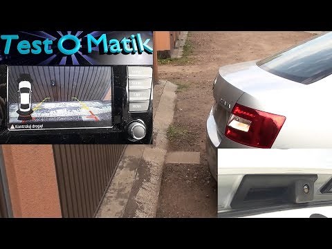 Installation of a rearview camera - Octavia MK3 (5E)