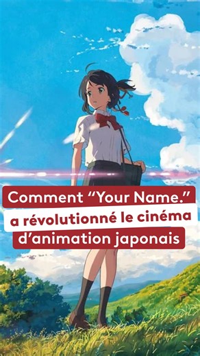 francetvcinema on Instagram: ""Makoto Shinkai, ce qu'il amène à l'animation japonaise, c'est complètement à part." Sorti en 2016, "Your name." a bouleversé le monde de l'animation japonaise. Le succès du film a valu à Makoto Shinkai d'être considéré, notamment par les médias, comme le "fils caché d'Hayao Miyazaki". Une erreur qui continue d'être faite, alors que les deux réalisateurs apportent des choses différentes, comme le rappelle la journaliste Marie Palot. "Anime, une épopée japonaise", un
