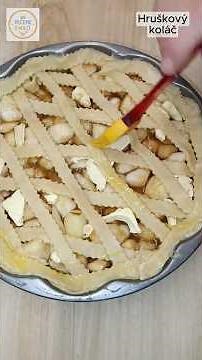 Hruškový koláč -#bakingwithmazi