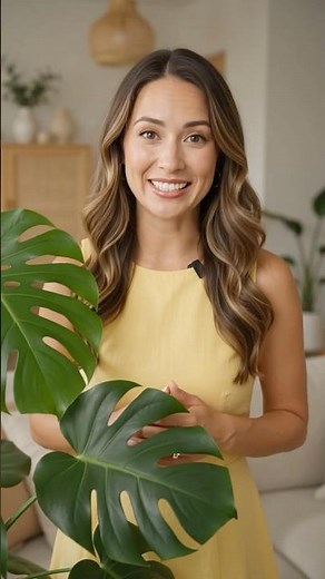 💧 Monstera Care Made Easy 🌱✨ | 4 Simple Tips