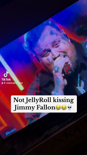 😂😂 #jellyroll #jimmyfallon | Makeup by Hailee