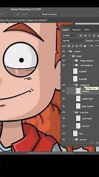 Build Blink Poses in Character Animator (Eyelids)