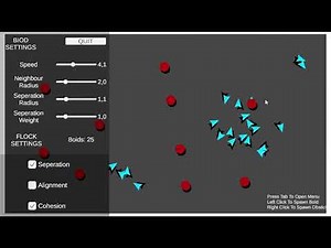 Boids Algorithm in Unity