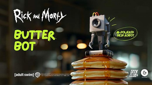 Rick and Morty™️ Butter Bot: an inspired-by AI-powered robot