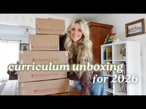 Memoria Press Kindergarten & 2nd Grade Unboxing