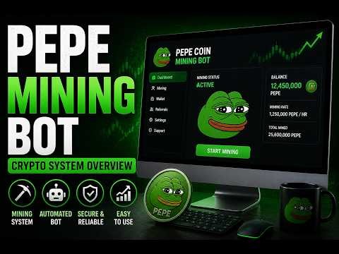 PEPE Coin Mining Bot | Crypto System Overview