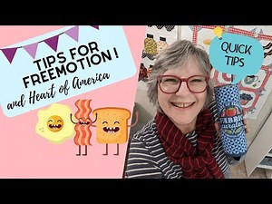 Heart of America and Machine Quilting tips!