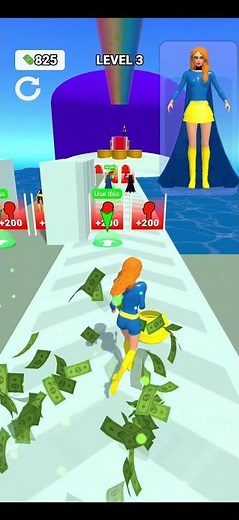 Build a Queen Gameplay Level 3 #shorts #buildaqueen #casualgaming