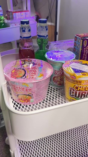 Restocking My Kawaii Snack Cart with Japanese Snacks