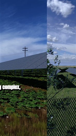 Photorealistic 3D Renders for Renewable Energy #3drender #render #rendering #photorealistic