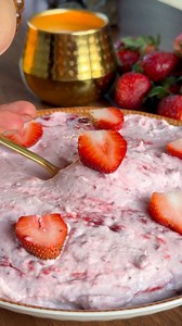 287K views · 3.6K reactions | If you have good, fresh yoghurt at home, why eat as it is? Make strawberry Shrikhand this winter instead, and trust me. It will turn out amazing. Recipe Ingredients: Strawberry 500gms Trunativ Everyday Sweetner 100gms Hung Curd 1000gms Fresh Strawberris 200gms Refer the Video above for detailed Recipe  Recipe By Omkar Pawar✨ . . . . . #strawberry #shrikhand #hungcurd | Omkar Pawar | Facebook