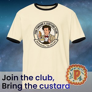 Dr Who Fish Fingers & Custard Club T-shirt | Funny 11th Doctor Fandom Tee | Bow Ties Are Cool Shirt | Geeky Retro Unisex Ringer Top - Etsy Canada