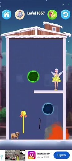 Makeover Pin3d game Pull the Pin Level | 1867 | andriogamesplay | gamerzsnowy